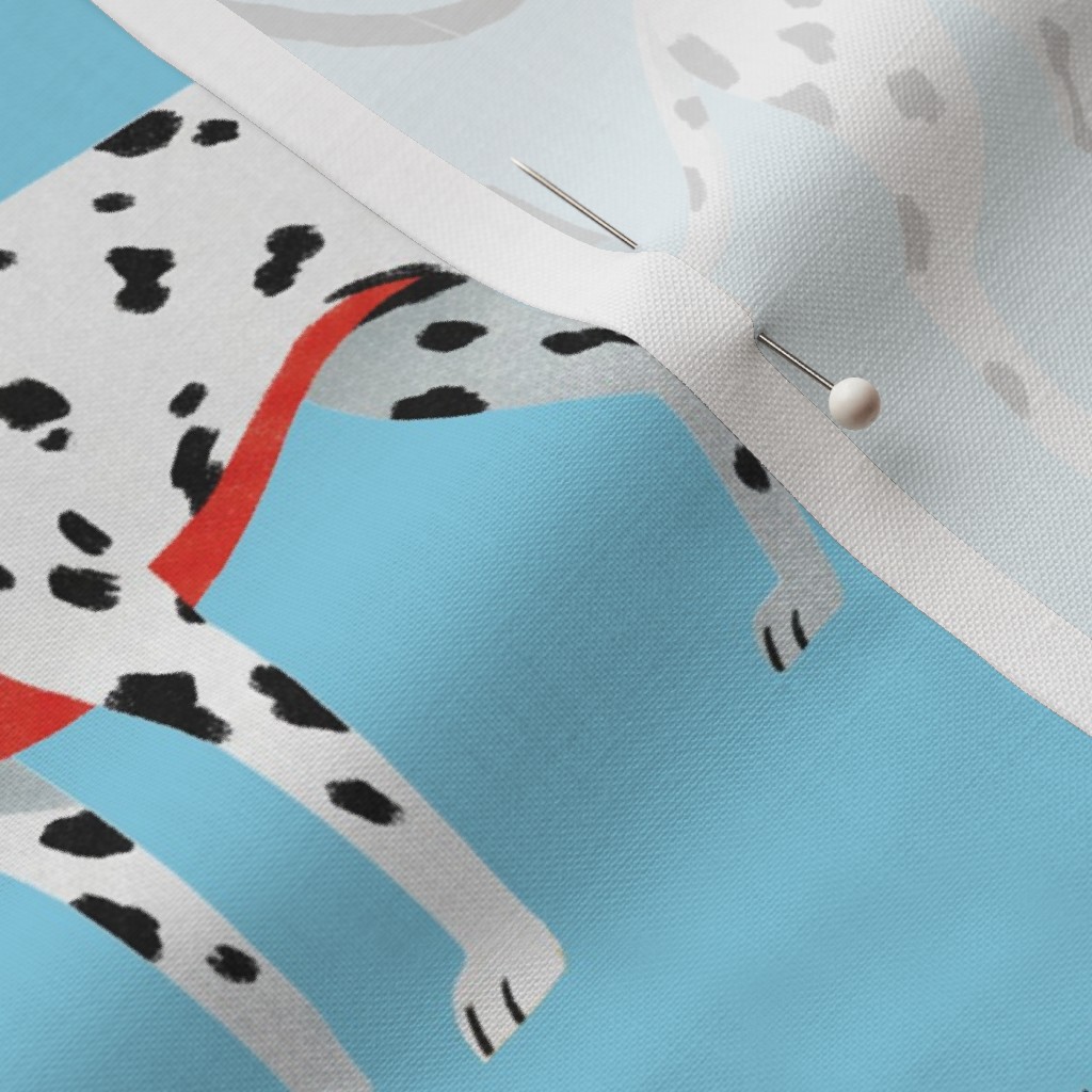 Fabric closeup sky blue